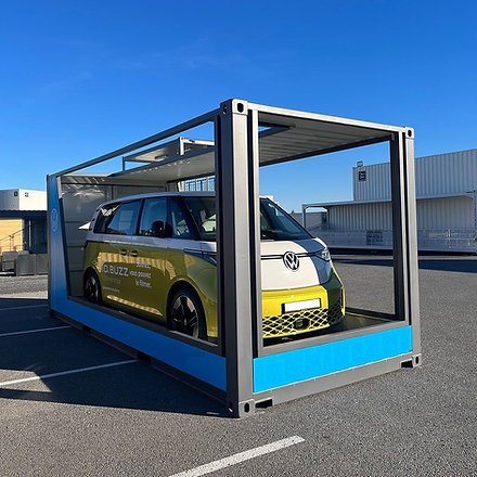 Cassone auto container 20 – Box veicolare modulare