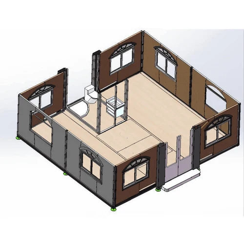 Container Casa Piccola 6m – Casa Mobile Modulare