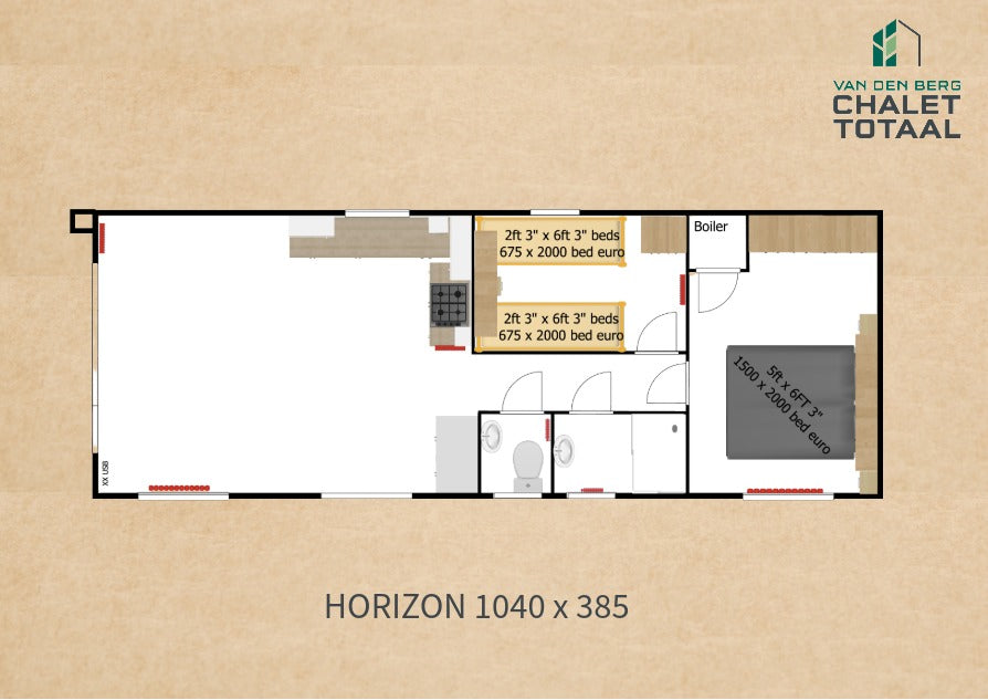Love Horizon – Casa Mobile Moderna di Design Contemporaneo