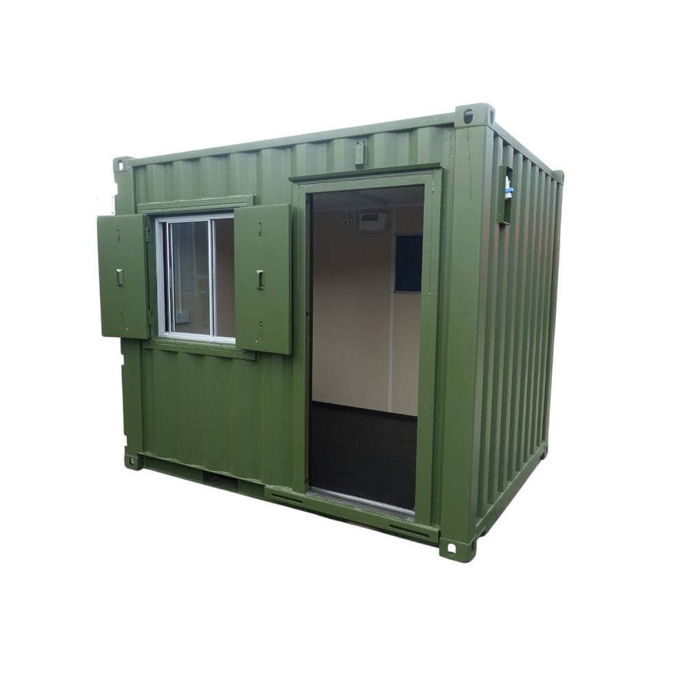 Container ufficio coibentato da 10’ – compatto e pronto all'uso
