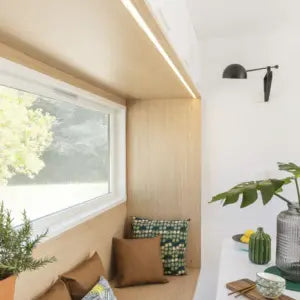 Chalet prefabbricato Louisiana Sunshine F5 Casa Mobile – 2 camere da letto, 2 bagni completi