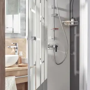 Chalet prefabbricato Louisiana Sunshine F5 Casa Mobile – 2 camere da letto, 2 bagni completi