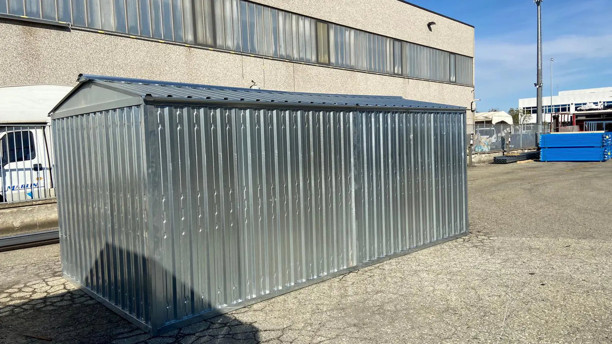 Container zincato da 3 metri – Magazzino modulare