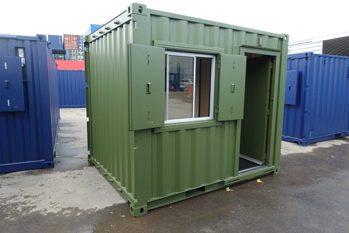 Container ufficio coibentato da 10’ – compatto e pronto all'uso