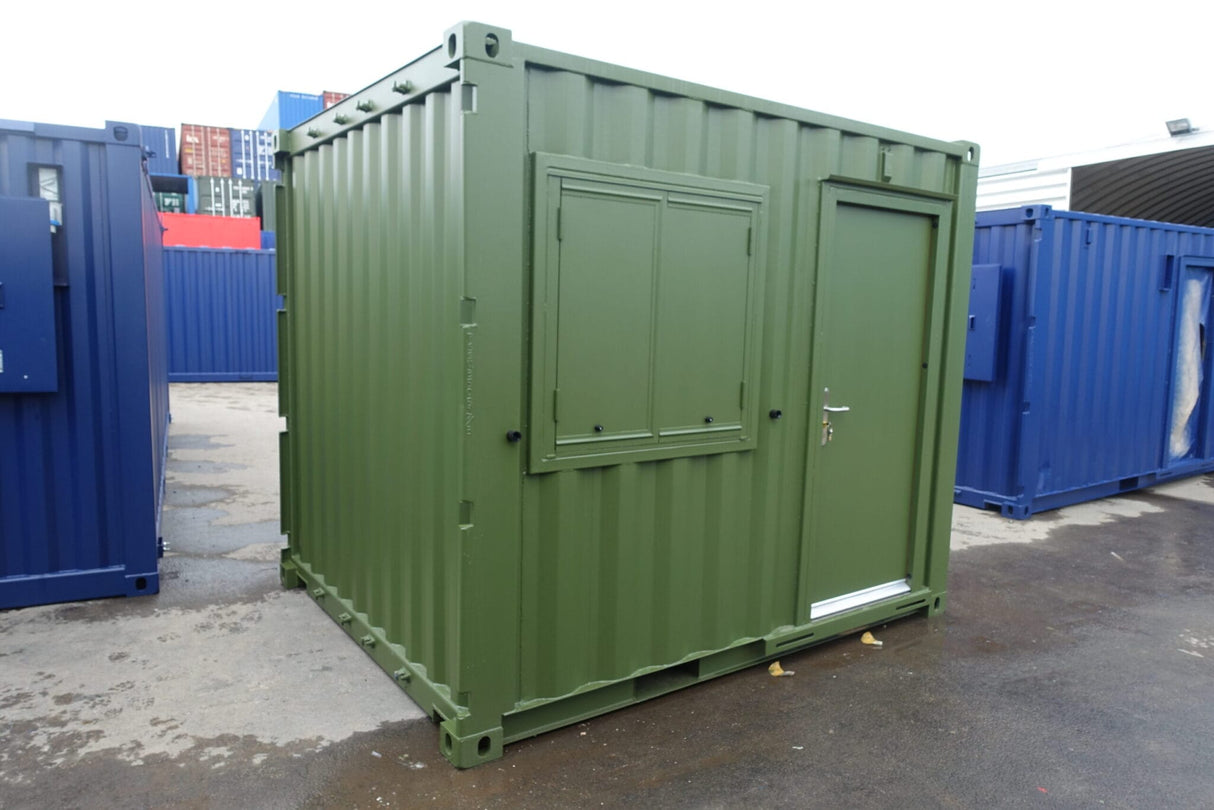 Container ufficio coibentato da 10’ – compatto e pronto all'uso