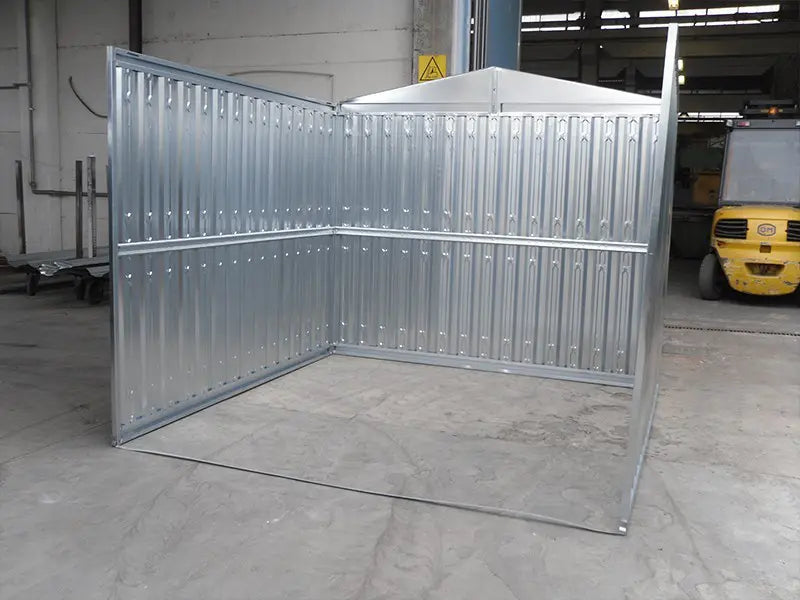 Container zincato da 3 metri – Magazzino modulare