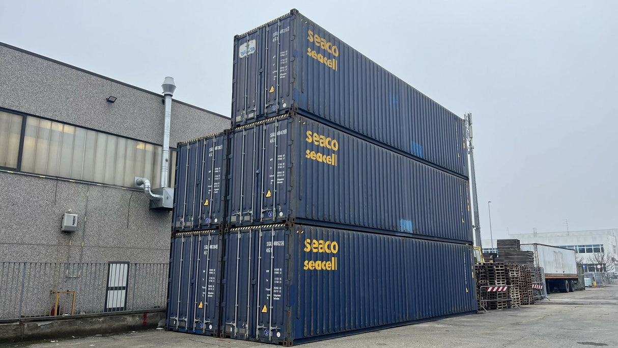 Container High Cube Pallet Wide da 40 piedi – Grande Capacità