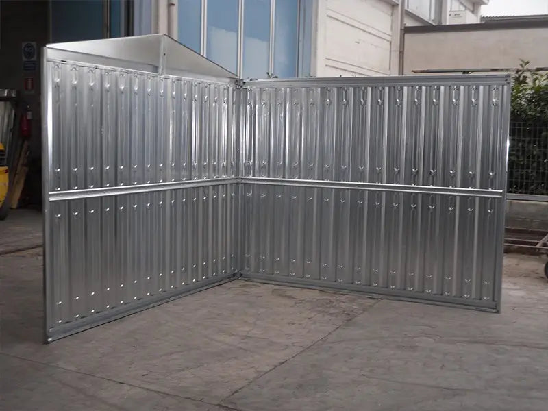 Container zincato da 3 metri – Magazzino modulare