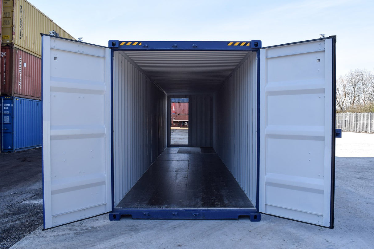 Container High Cube 40 piedi con porte multiple – Uso professionale