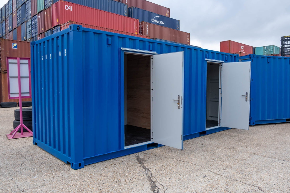 Container da 20 piedi con porte pedonali – Uso professionale