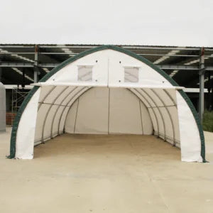 Tettoia container ad arco 20x30x12 – Copertura cantiere