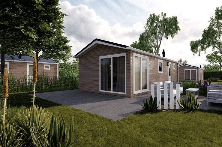 Casa mobile di lusso Orlando – Chalet prefabbricato di lusso pronto per essere abitato