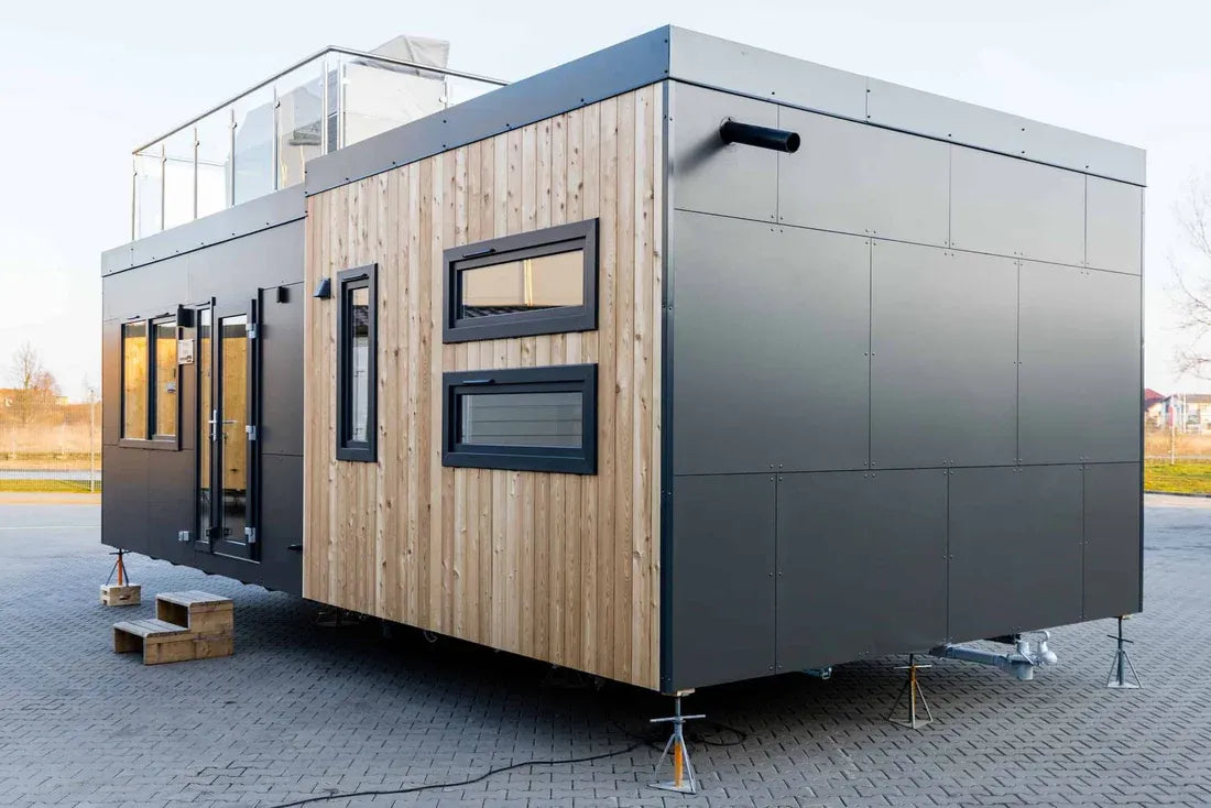 Malta Haus Casa Mobile – Chalet Prefabbricato con 2 Camere da Letto e Terrazza Panoramica