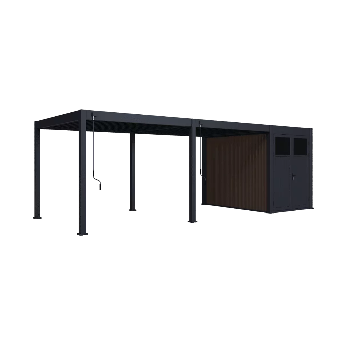 Pergola Bioclimatica 3x3 – Struttura Modulare per Esterni