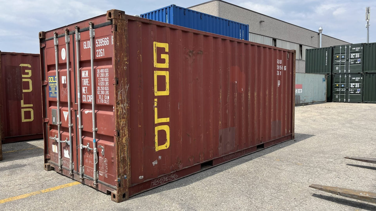 Container usato da 20 piedi – Ideale per trasporto e stoccaggio