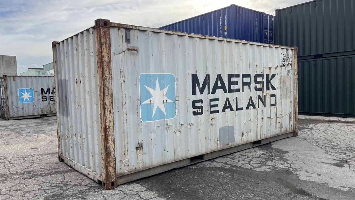 Container usato da 20 piedi – Ideale per trasporto e stoccaggio