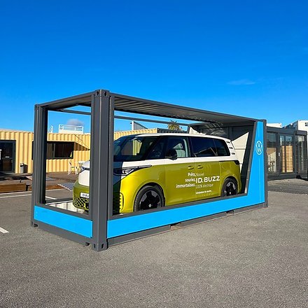 Cassone auto container 20 – Box veicolare modulare