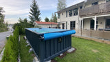 Piscina Contenitore Sportiva 6,2x2,5 m – Spa con Nuoto Controcorrente