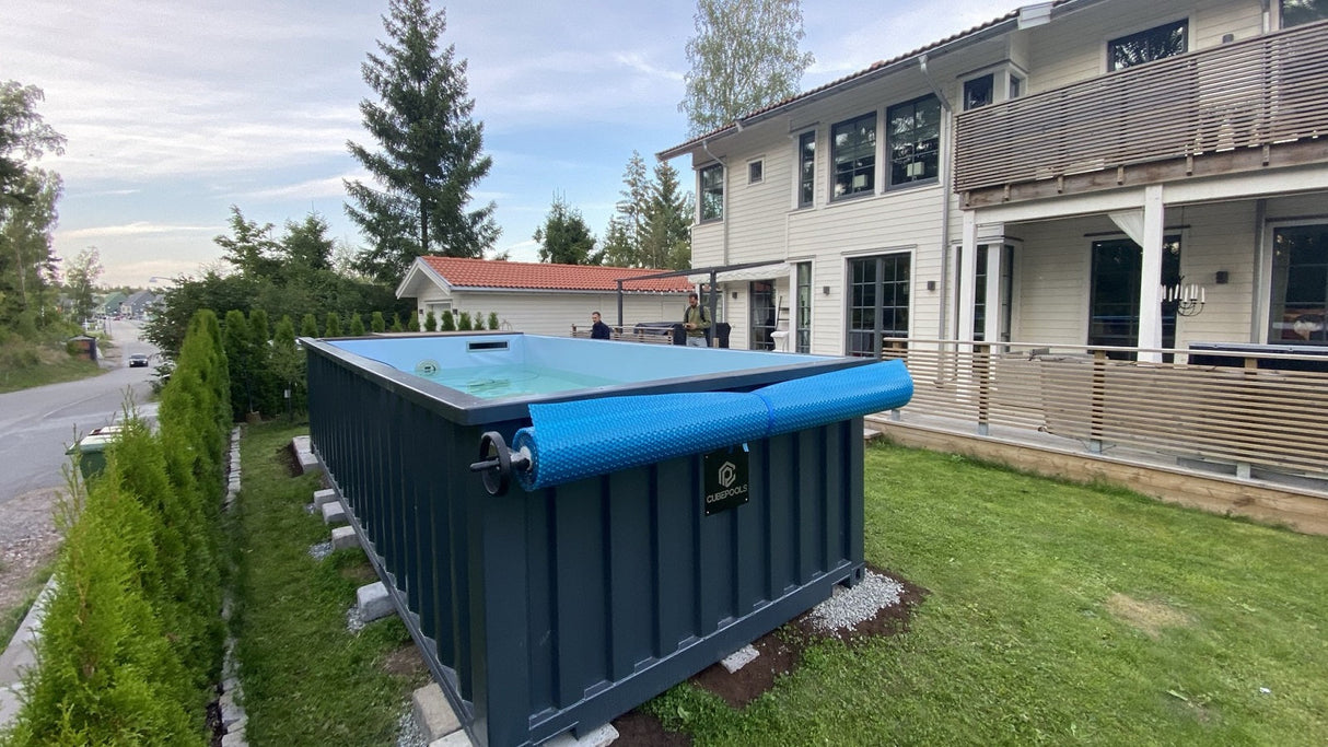 Piscina Contenitore Sportiva 6,2x2,5 m – Spa con Nuoto Controcorrente