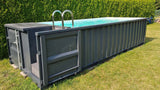 Piscina Contenitore Sportiva 6,2x2,5 m – Spa con Nuoto Controcorrente