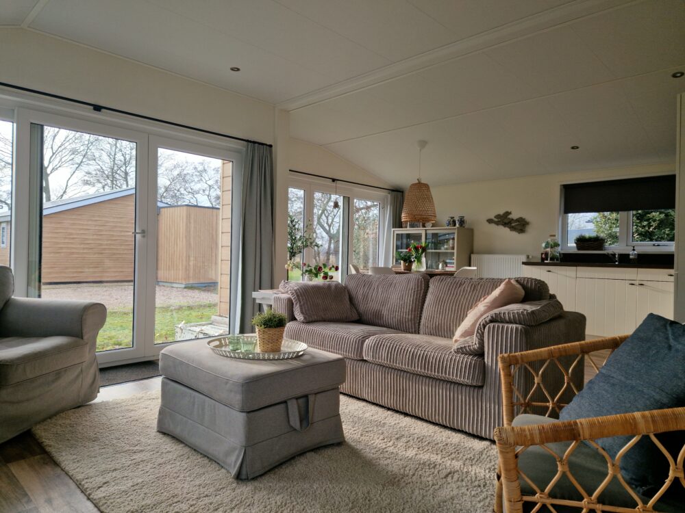 Chalet Verklikkerduin 70m² – Casa Mobile con Ampio Spazio Abitativo su Terreno Privato