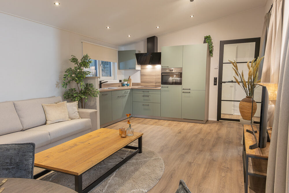 Miami L Chalet 70m² – Casa Mobile con Riscaldamento a Pavimento e Comfort Premium