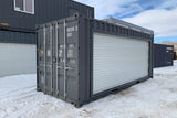 Container 20' con tenda impermeabile – Spazio di stoccaggio sicuro e protetto
