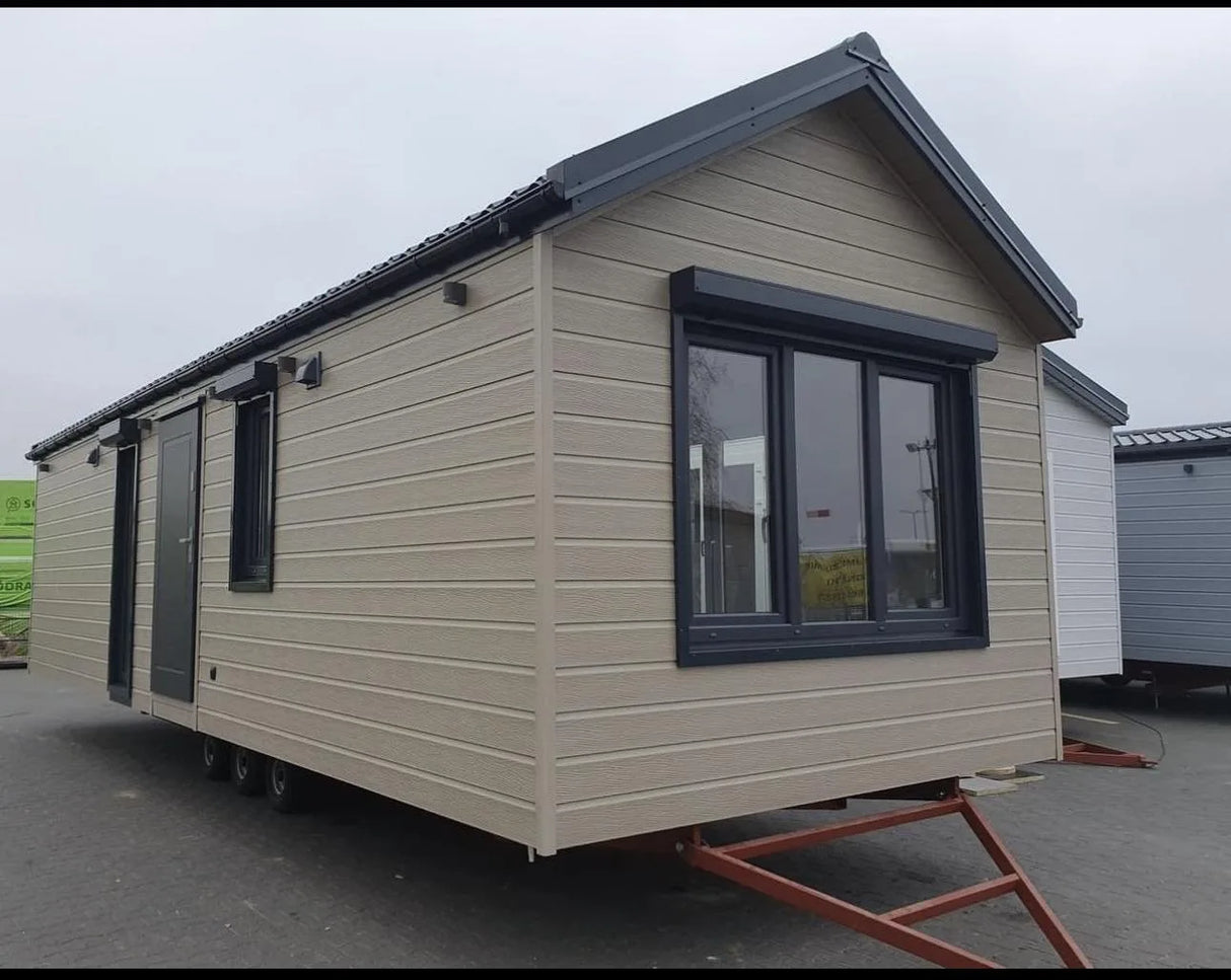 Container casa mobile 35m² – trasportabile con design contemporaneo