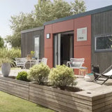 Chalet prefabbricato Louisiana Sunshine F5 Casa Mobile  – 2 camere da letto, 2 bagni completi
