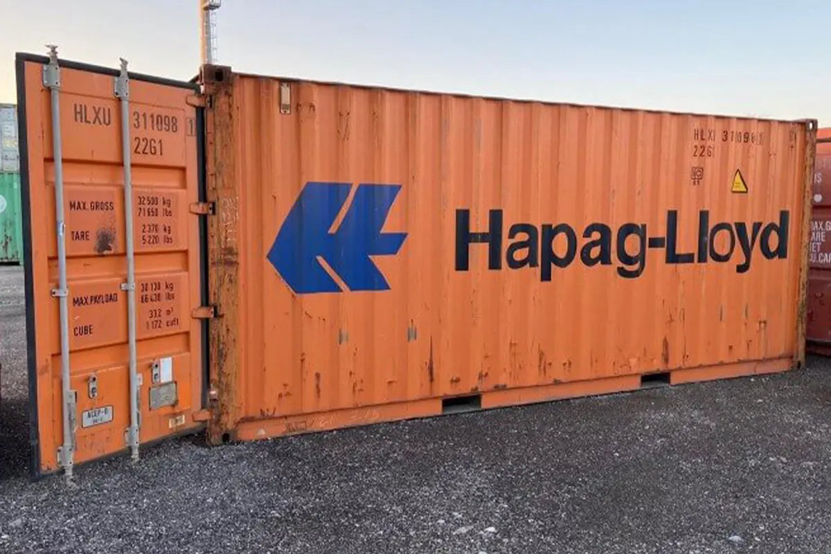 Container ISO Dry 20 piedi usato – Standard internazionale
