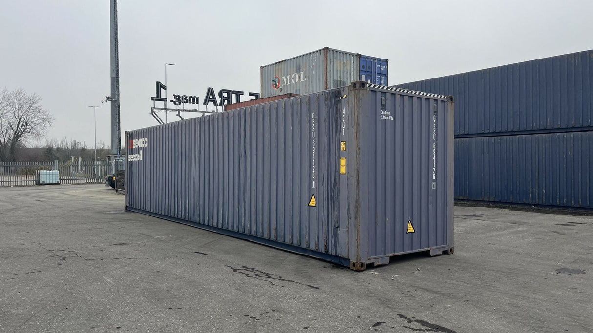 Container High Cube Pallet Wide da 40 piedi – Grande Capacità