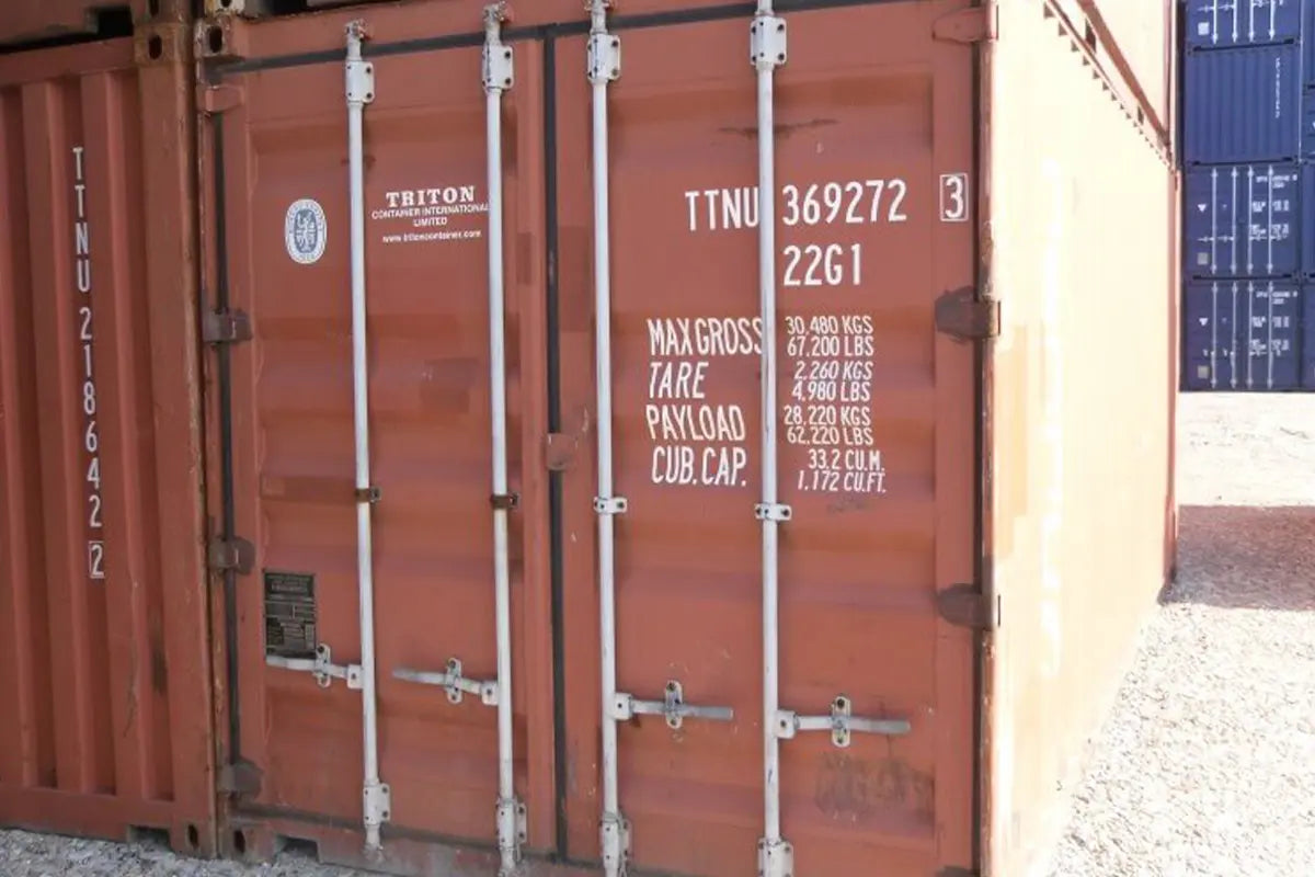Container usato da 20 piedi – Ideale per trasporto e stoccaggio