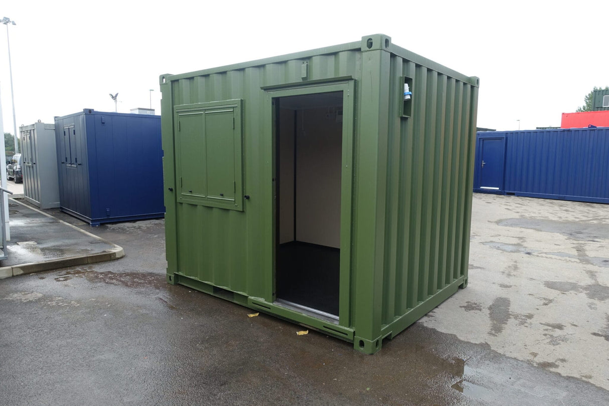 Container ufficio coibentato da 10’ – compatto e pronto all'uso