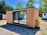 Container modulo abitativo da 14 m² – design moderno e minimalista