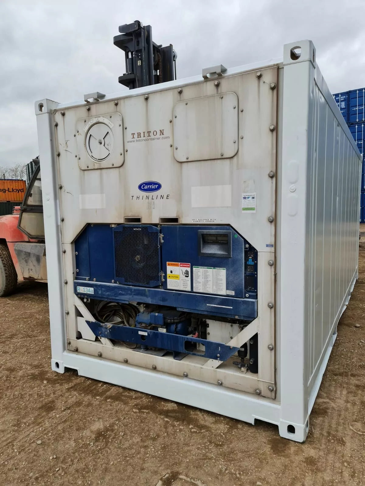 Container Refrigerato da 20 Piedi – Stoccaggio Sicuro per Cibo e Medicinali