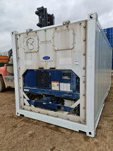 Container Refrigerato da 20 Piedi – Stoccaggio Sicuro per Cibo e Medicinali