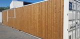 Bar modulare per container in legno Privilège 40' – Bar mobile premium