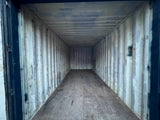 Container marittimo blu da 20 piedi usato – Soluzione conveniente