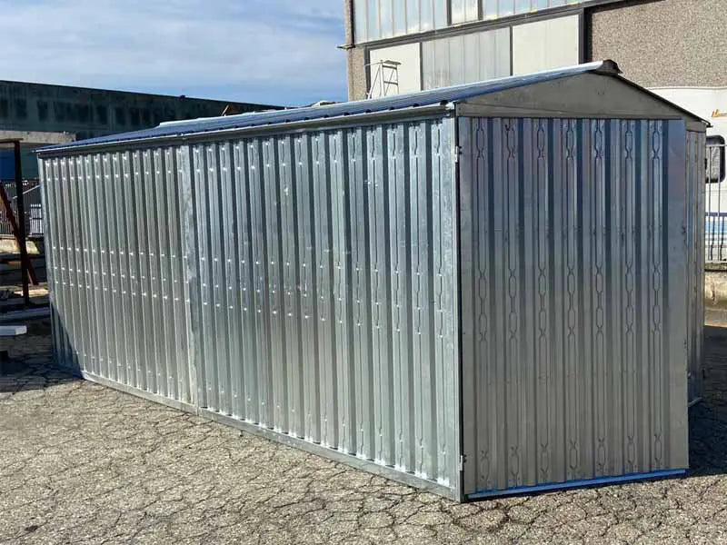Container zincato da 3 metri – Magazzino modulare