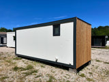 Container modulo abitativo da 14 m² – design moderno e minimalista