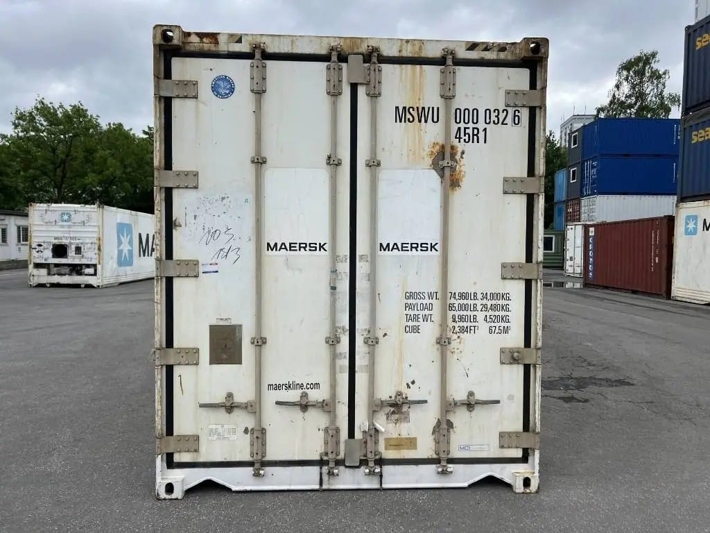 Container Insulato High Cube da 40 Piedi – Ideale per il Trasporto Refrigerato