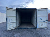 Container marittimo blu da 20 piedi usato – Soluzione conveniente