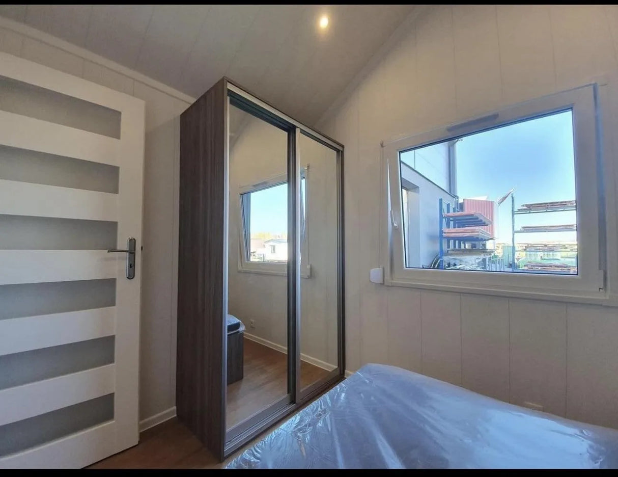Container casa mobile 35m² – trasportabile con design contemporaneo