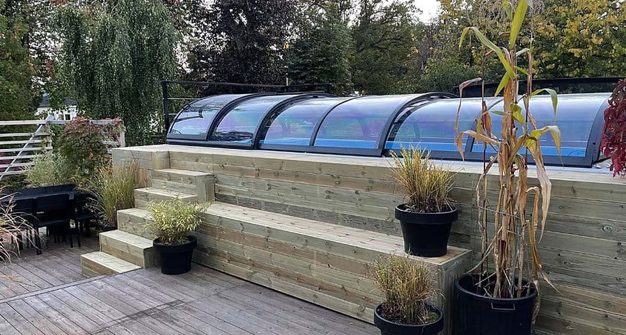 Piscina container da 20 piedi Premium – per tutte le stagioni e per l'esterno