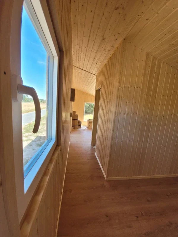 Container trailer mobile da 20 piedi – casa ecologica e multiuso