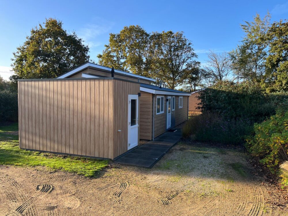 Chalet Verklikkerduin 70m² – Casa Mobile con Ampio Spazio Abitativo su Terreno Privato