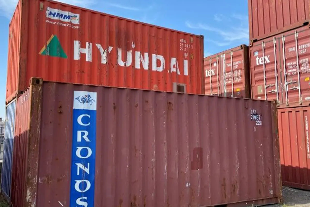 Container usato da 20 piedi – Ideale per trasporto e stoccaggio