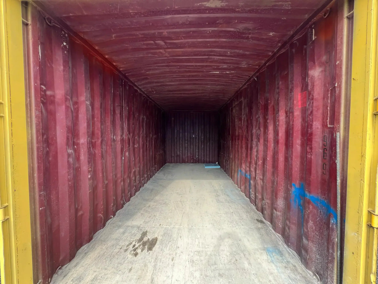 Container Giallo Usato da 6 Metri – Ottime Condizioni e Prezzo Competitivo