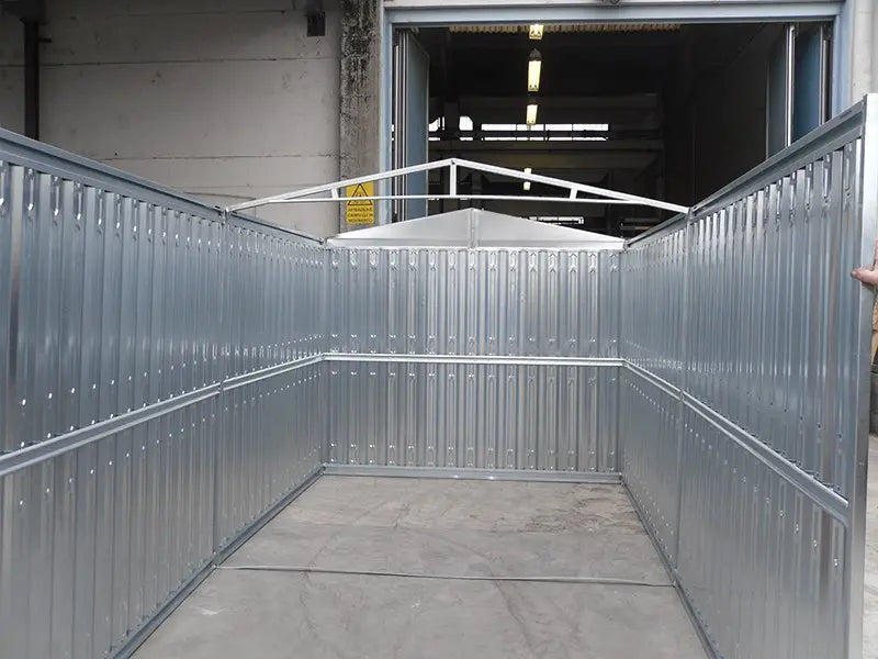 Container zincato da 3 metri – Magazzino modulare