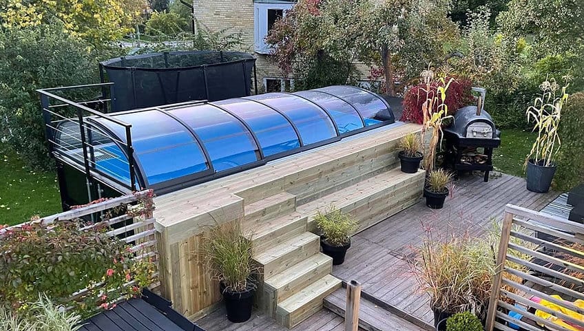 Piscina container da 20 piedi Premium – per tutte le stagioni e per l'esterno